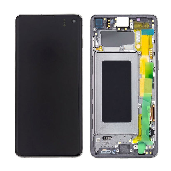 (Service Pack) LCD With Digitiser For Samsung Galaxy S10 5G Grey